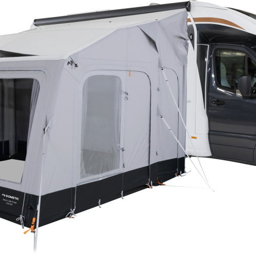 Dometic Rally Air Tour 260 M aufblasbares Wohnwagen- / Reisemobilvorzelt Anbauhöhe 265 - 295 cm - Reisemobil- & Busvorzelte