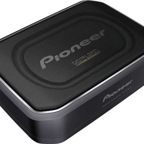Pioneer Kompakter Aktivsubwoofer TS-WX140DA mit Verstärker 170 W - Lautsprecher