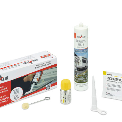 Dekalin Klebeset für Sat-Anlagen und Solarmodule - Klebstoffe & Dichtmittel