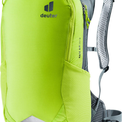 Deuter Fahrradrucksack Race Air 14+3 Liter Citrus Graphite  - Rucksäcke