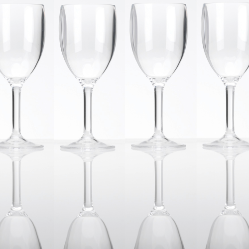 Flamefiled Weinkelche Set 4-teilig 290 ml Clear - Gläser von Flamefield