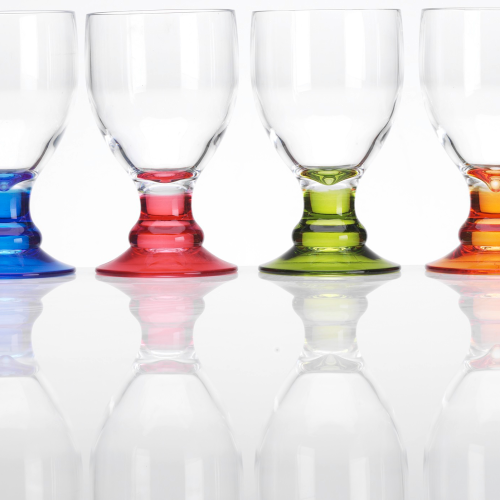 Flamefield Trinkglas Set 4-teilig 410 ml Party - Gläser