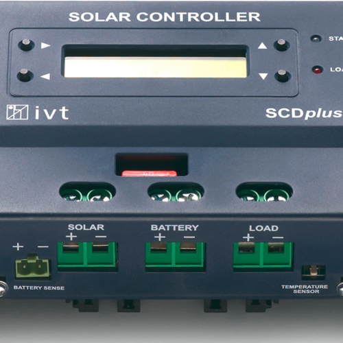 IVT SCDplus Solar Controller Laderegler 48 V 40 A mit Display - Solar-Laderegler