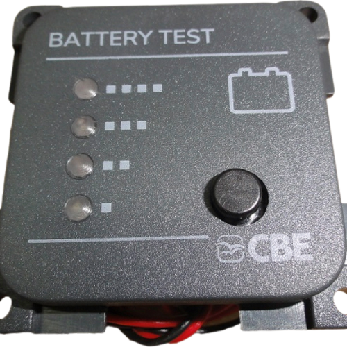 Inprojal System 10.000 12 V Batterie Voltmeter LED - Zubehör Batterien