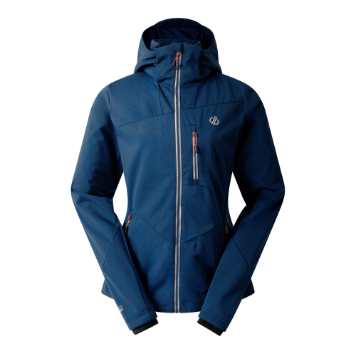 Dare2b Lexan Damen Softshelljacke blau 42 - Damenjacken von Dare 2b