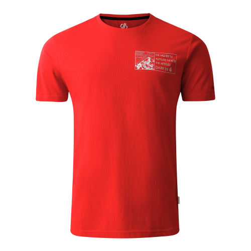 Dare2b Movement III Herren T-shirt  rot XL - Herrenshirts, -hemden & -pullover von Dare 2b