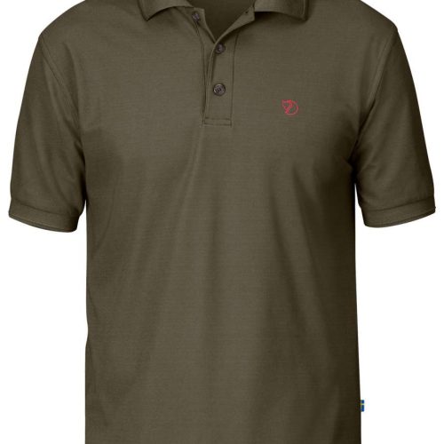 Fjällräven Crowley Pique Herren Polohemd olive XXL - Herrenshirts, -hemden & -pullover