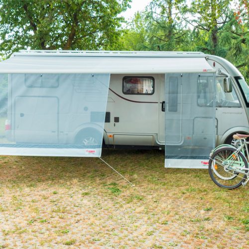 Fiamma Sun View XL 450 Markisenaufsatz Vorderwand Mindestmarkisenlänge 450 cm - Markisenvorzelte & Wände