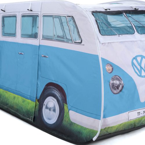 VW Collection T1 Bulli Kinder Pop-Up-Spielzelt blau für 1 Person - Tunnelzelte