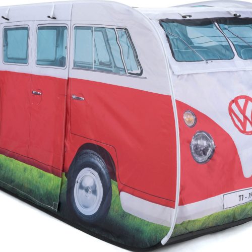 VW Collection T1 Bulli Kinder Pop-Up-Spielzelt rot für 1 Person - Tunnelzelte