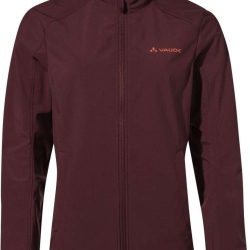 Vaude Hurricane IV Damen Softshelljacke dunkelrot 46 - Damenjacken