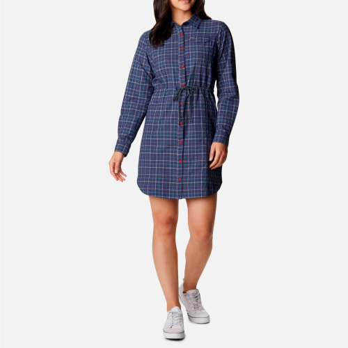Columbia Silver Ridge Kleid dunkelblau XS - Damenhosen, -röcke & -kleider