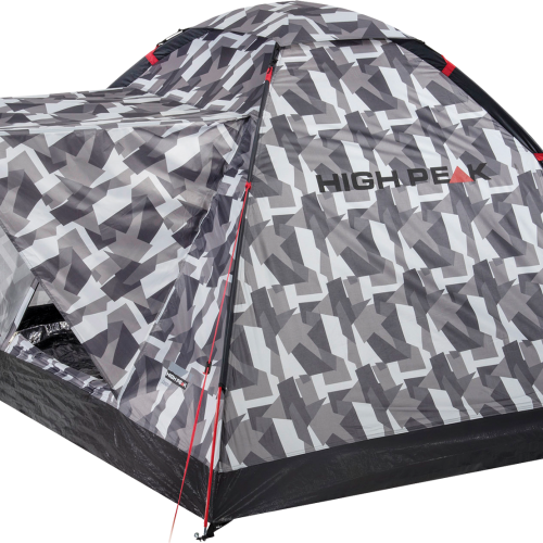 High Peak Beaver 3 freistehendes Einfachdach Kuppelzelt Camouflage für 3 Personen - Iglu- & Kuppelzelte
