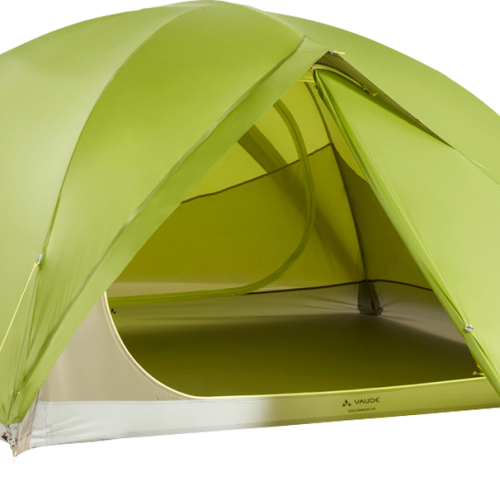 Vaude Space Seamless Ultraleicht Kuppelzelt cress green für 3 Personen - 3-Personen Zelte