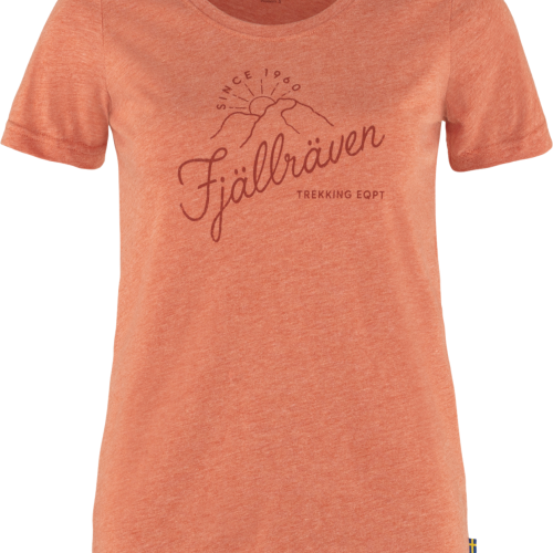 Fjällräven Sunrise Damenshirt rot XS - Damenshirts, -blusen & -pullover