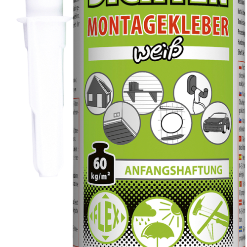 Petec Kleben und Dichten Montagekleber weiß 290 ml - Klebstoffe & Dichtmittel