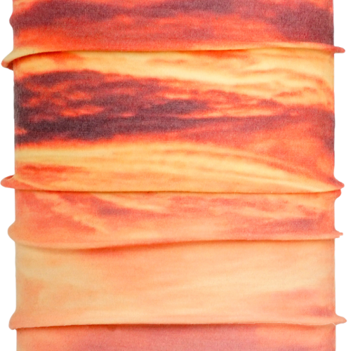 P.A.C. Recycled Merino Tech Multifunktionstuch orange Einheitsgröße - Schals & Multifunktionstücher von PAC