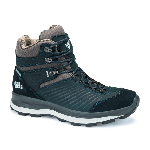 Hanwag Bluestrait Mid Lady ES Damen Wanderstiefel dunkelgrau 8 - Damenschuhe
