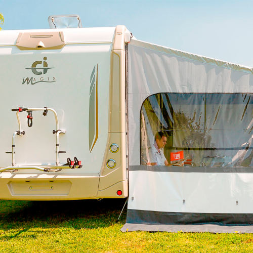 Fiamma Side W Seitenwand für F35 / Caravanstore - Markisenvorzelte & Wände