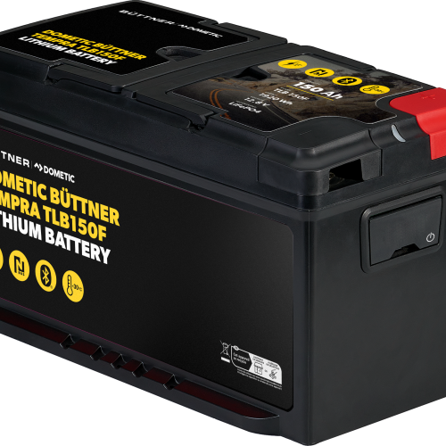 Dometic Büttner Tempra TLB150F Lithiumbatterie mit Bluetooth 12 V / 150 Ah mit integrierter Heizung - Fahrzeug-Batterien von Büttner Dometic