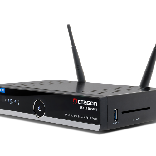 Octagon SF8008 V3 Supreme 4K Twin Octagon SF8008 V3 Supreme UHD 4K Combo-Receiver DVB-S2X M ohne SSD