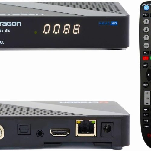 Octagon SX88 SE V2 Full HD Sat IP-Receiver (DVB-S2, Kartenleser, USB, HDMI, Schwarz)
