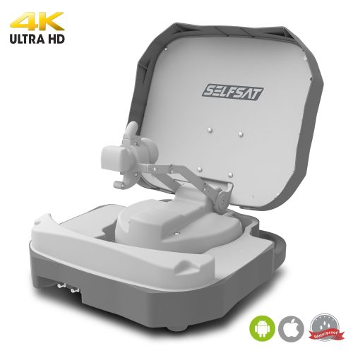 Selfsat Caravan Mobil Single vollautomatische Satellitenantenne incl. iOS / Android Steuerung