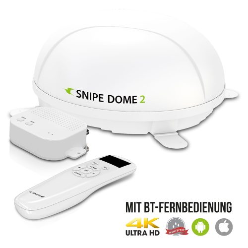 Selfsat SNIPE Dome 2 - Twin - Mit BT Fernbedienung und iOS / Android Steuerung