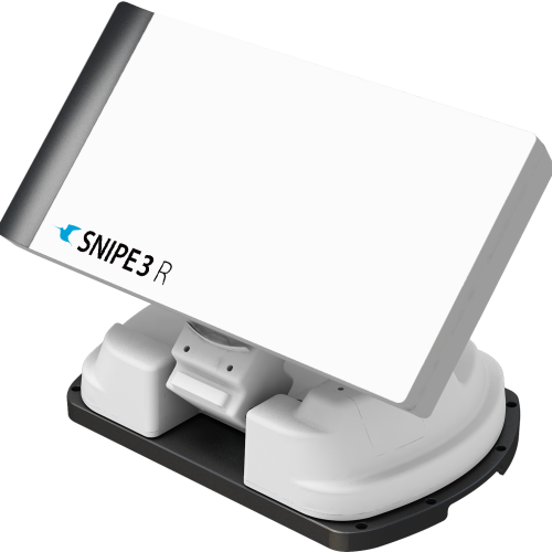 Selfsat Snipe 3 R Single mit Fernbedienung Black Line - GPS Vollautomatische Antenne Skew Sat System