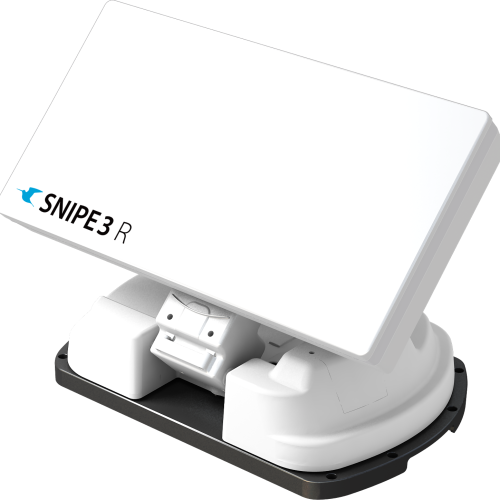 Selfsat Snipe 3 R Single mit Fernbedienung GPS Vollautomatische Antenne Skew Sat System