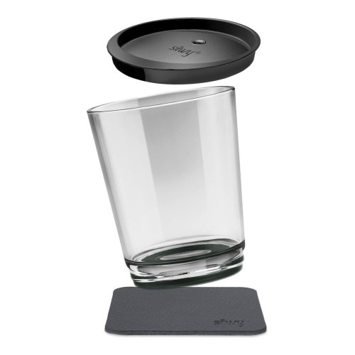 silwy® Magnet-Trinkbecher Triple - Pearl Grey (250 ml) - Gläser