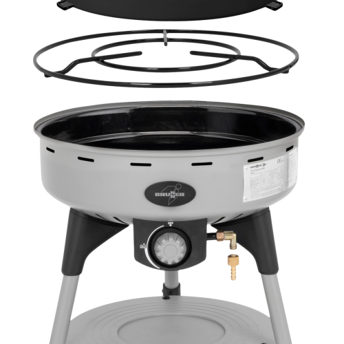 Brunner Devil BBQruiser HT Roundpan Gasgrill 30 mbar - Gasgrills