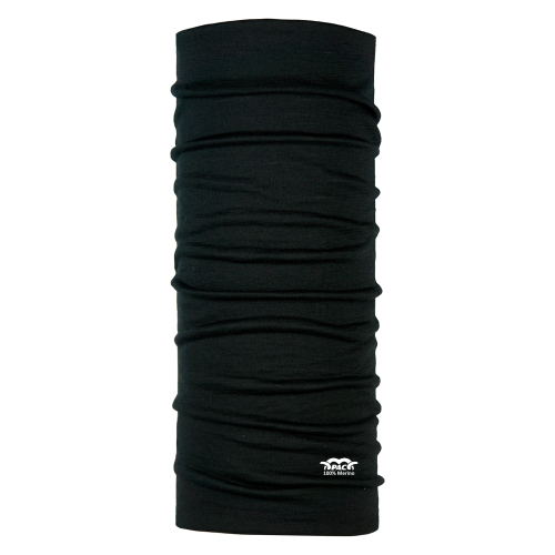 P.A.C. Merino Wool Multifunktionstuch schwarz one size - Schals & Multifunktionstücher von PAC