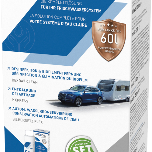 WM aquatec Hygiene-Trio Wasserhygiene Komplettset 60 Liter - Wasserkonservierung