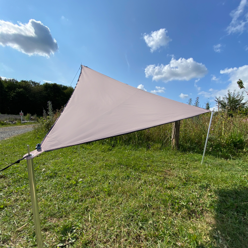 Bent Sonnensegel TC-Zip-Canvas Single aus Baumwoll-Mischgewebe Rose - Pavillons & Tarps