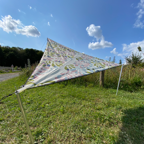 Bent Sonnensegel TC-Zip-Canvas Single aus Baumwoll-Mischgewebe Scandinavian Design forrest linches - Pavillons & Tarps