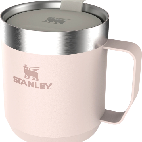 Stanley Campingbecher Stay-Hot Camp Mug 350 ml  Rose Quartz  - Isolierbecher von Stanley 1913