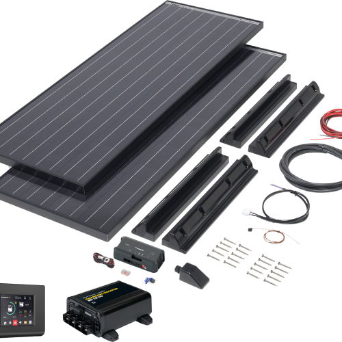 Dometic Büttner Individuell angepasstes Solarkit Autarkie Kit Performance 2 für Freizeitfahrzeuge mittlerer Größe, 2 x 150 W, 80 Zellen - Solar-Komplettsets von Büttner Dometic
