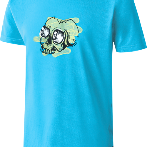 Dare2b Amuse II Kinder T-Shirt türkis 128 - Kinder T-Shirts & -hemden von Dare 2b