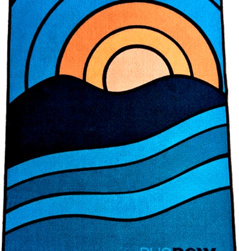 BusBoxx Teppich rugBoxx Sunrise für Coast/Ocean 106 cm x 100 cm - Vorzeltteppich & Zeltboden