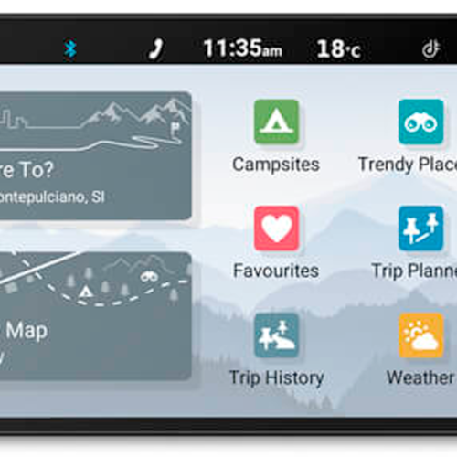 Garmin Campervan MT-S EU Camper Navigationssystem - Navigationsgeräte