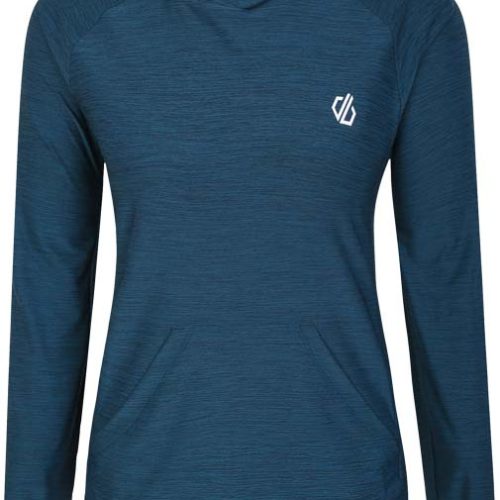 Dare2b Sprint Damen Hoodie blau 38 - Damenshirts, -blusen & -pullover von Dare 2b