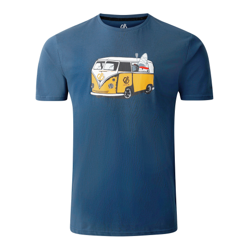 Dare2b Movement III Herren T-shirt  blau M - Herrenshirts, -hemden & -pullover von Dare 2b