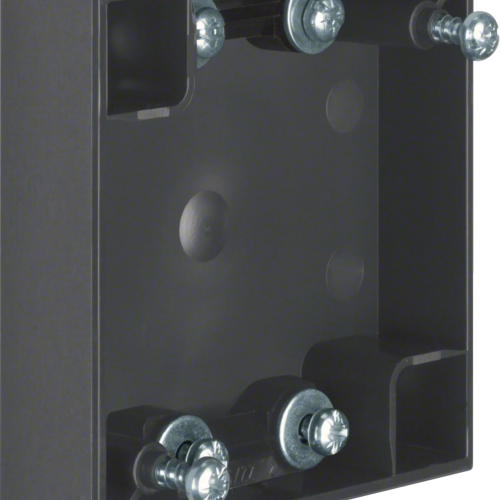 Berker Aufbaugehäuse flach AP Integro Flow mit 2 Zugentlastungen - Schalter, Taster & Rahmen