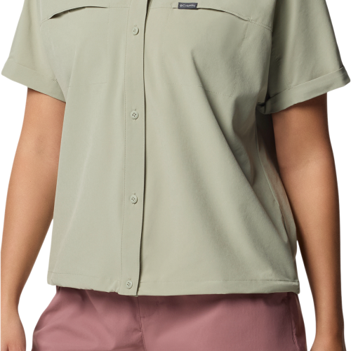 Columbia Boundless Trek II Damenbluse olive M - Damenshirts, -blusen & -pullover
