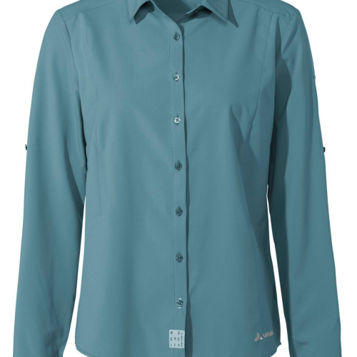 Vaude Rosemoor IV Damenlangarmshirt hellblau 42 - Damenshirts, -blusen & -pullover