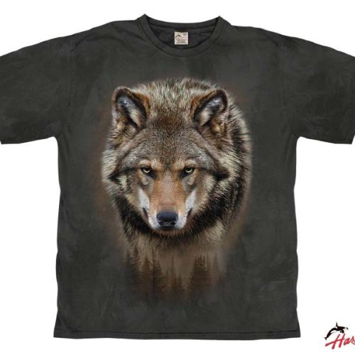 Harlequin Lone Wolf Herren T-Shirt  dunkelgrau M - Herrenshirts, -hemden & -pullover