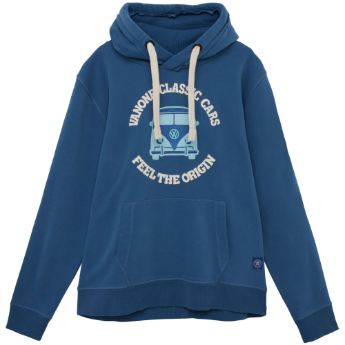 Van One Bulli Freundschaft Unisex Hoodie blau M - Damenshirts, -blusen & -pullover von Van One Classic Cars