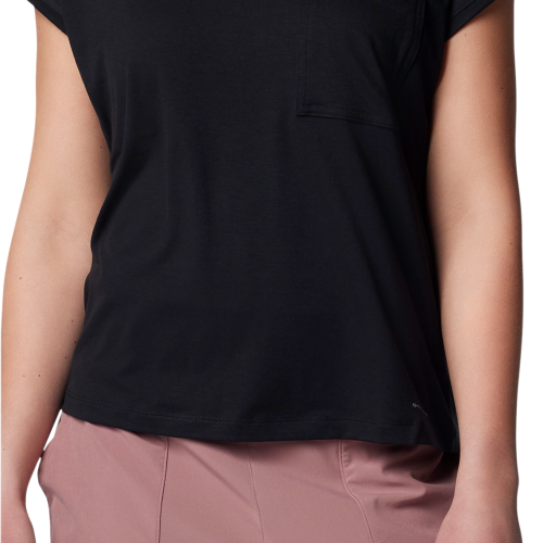 Columbia Boundless Trek Damenshirt schwarz M - Damenshirts, -blusen & -pullover
