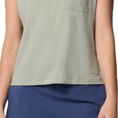 Columbia Boundless Trek Damenshirt olive XL - Damenshirts, -blusen & -pullover